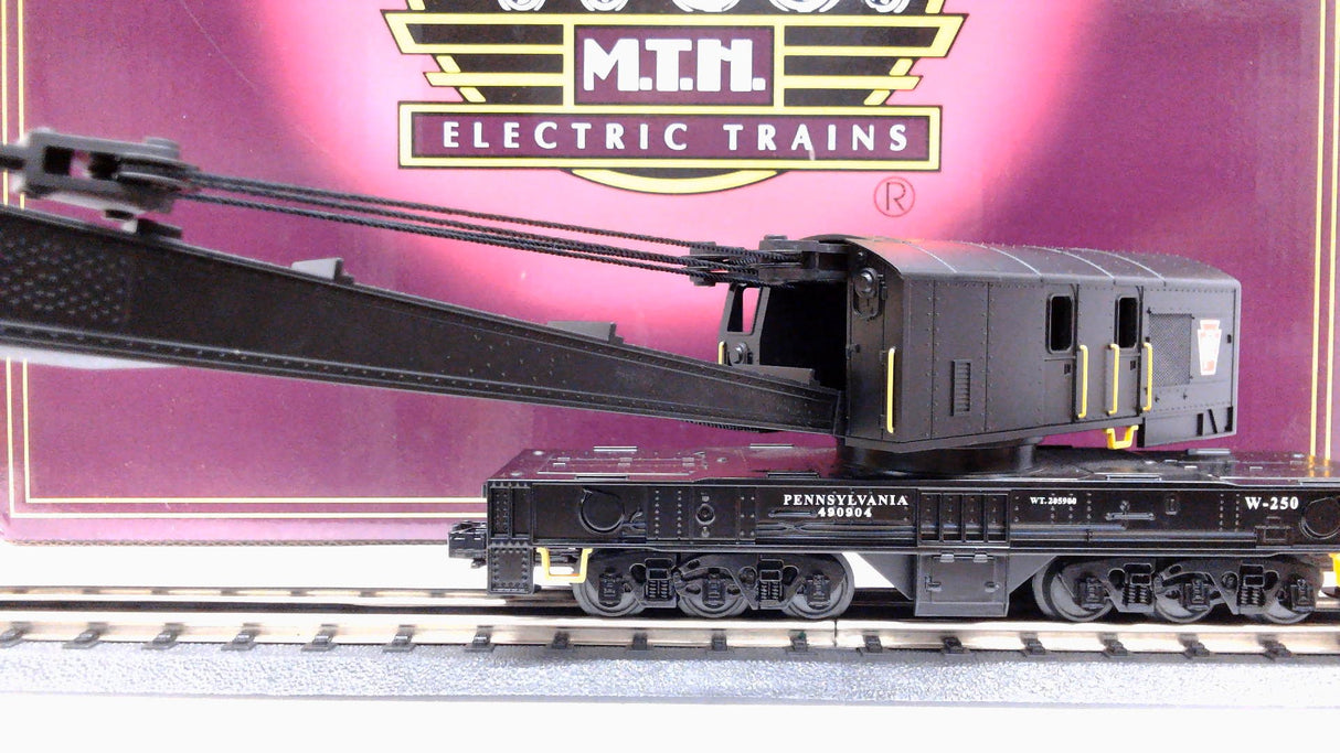 MTH Premier 20-90005D: Pennsylvania Crane Car
