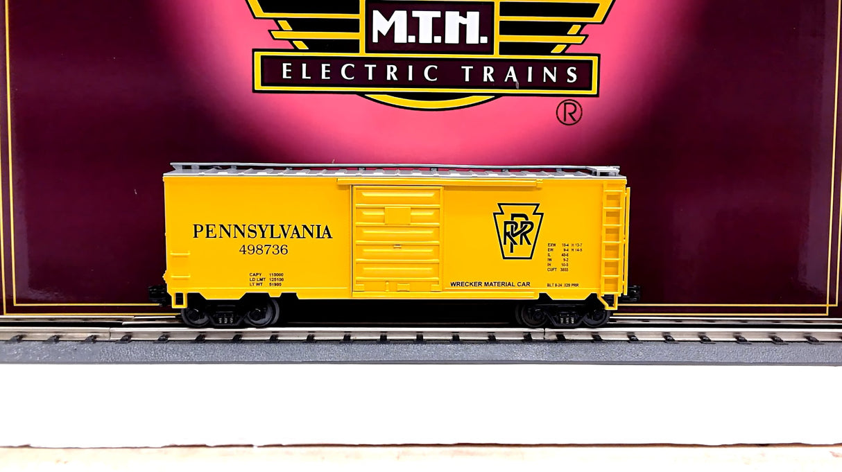 MTH Premier 20-90005e: Pennsylvania 40' Single Door Box Car