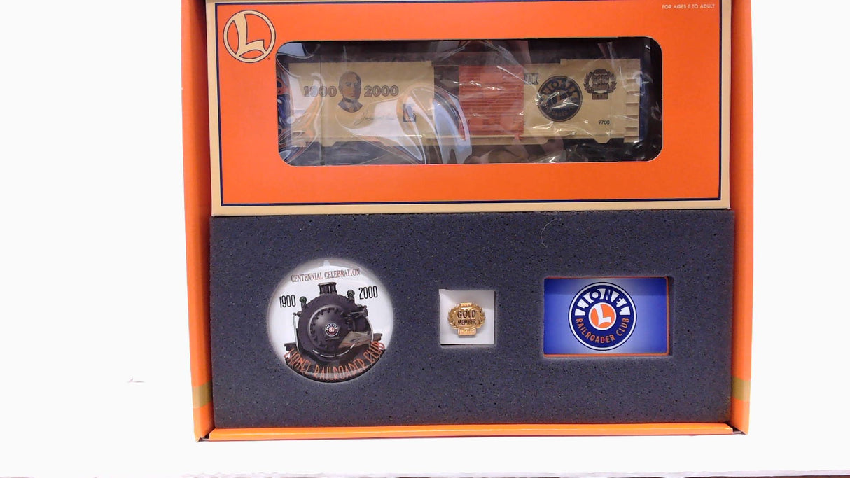 Lionel Gold Member Railroad Club Year 2000