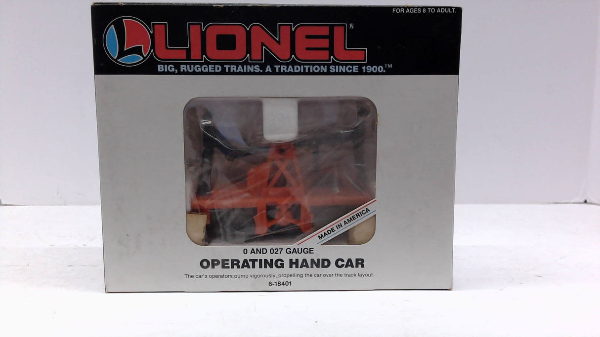 Lionel Lines 6-18401: Operating Hand Car