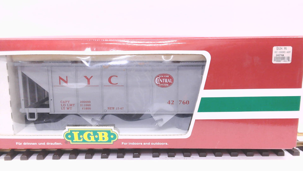 G-Scale LGB 42760 New York Central Covered Hopper