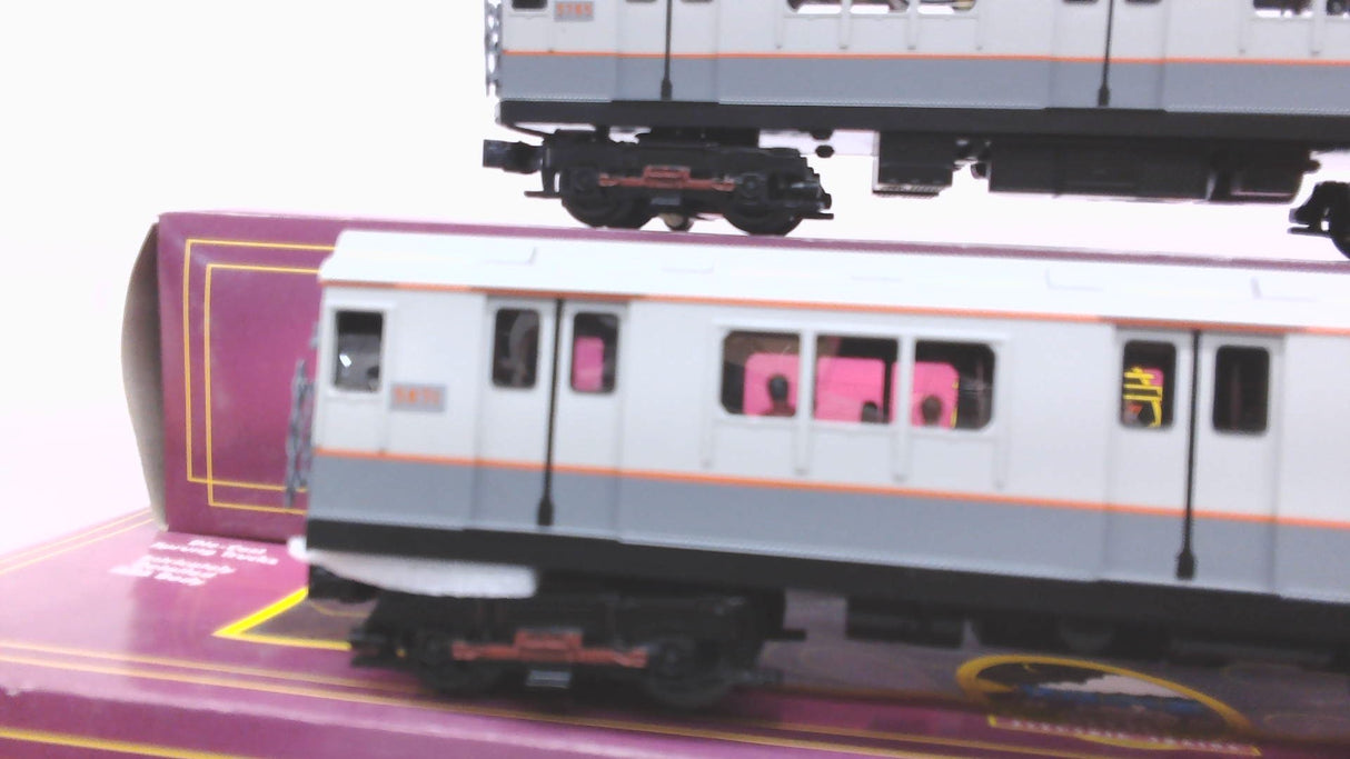 MTH Rail King 30-2373-1: R-12 4-Car Subway Set w/Proto-Sound 2.0