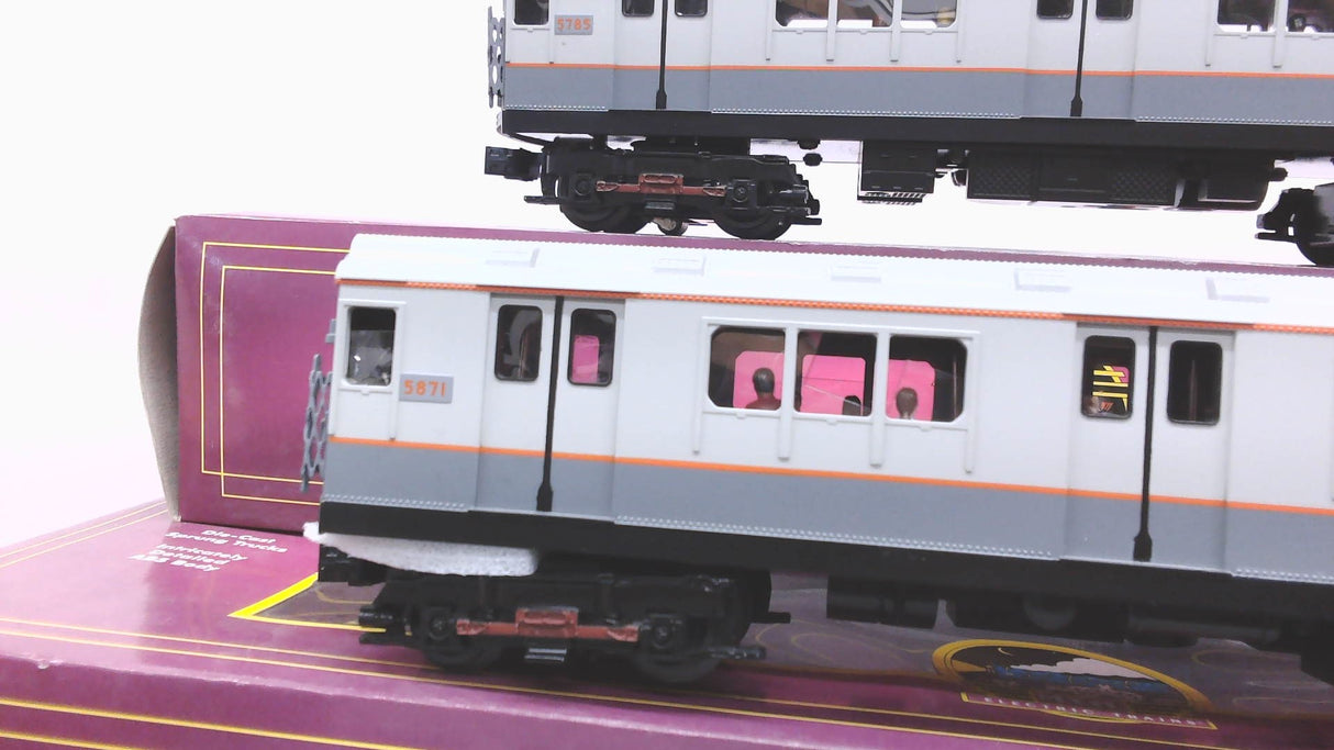 MTH Rail King 30-2373-1: R-12 4-Car Subway Set w/Proto-Sound 2.0