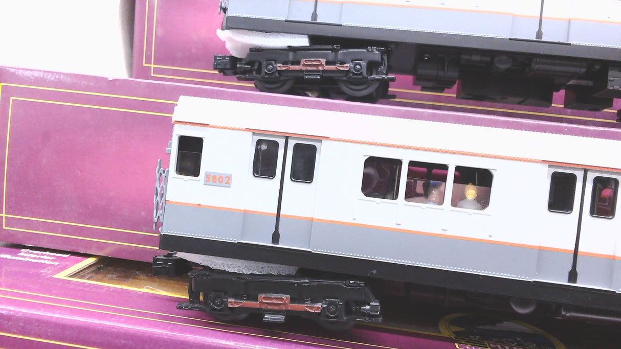 MTH Rail King 30-2373-1: R-12 4-Car Subway Set w/Proto-Sound 2.0