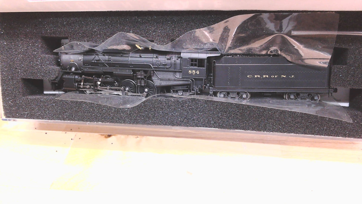 Broadway Limited 5952 CNJ #854 USRA Heavy Mikado W/ Paragon 3 Sound. DC/DCC