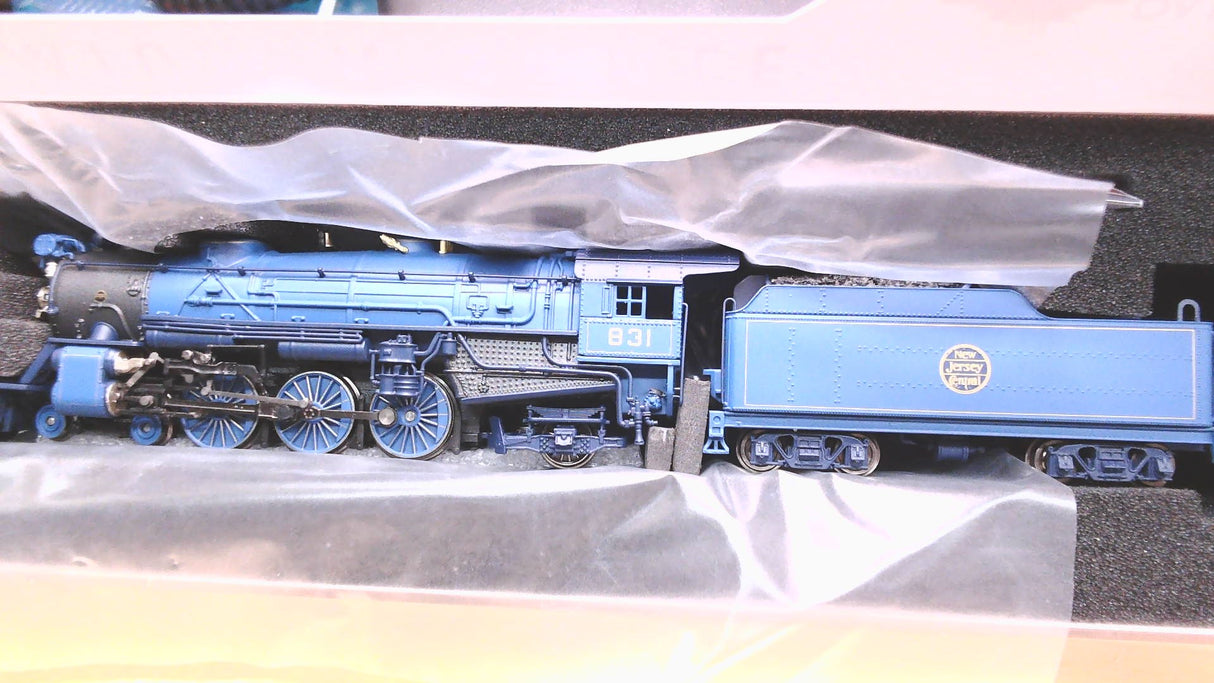 Broadway Limited 6931 CNJ #831Heavy Pacific W/ Paragon 4 Sound DC/DCC