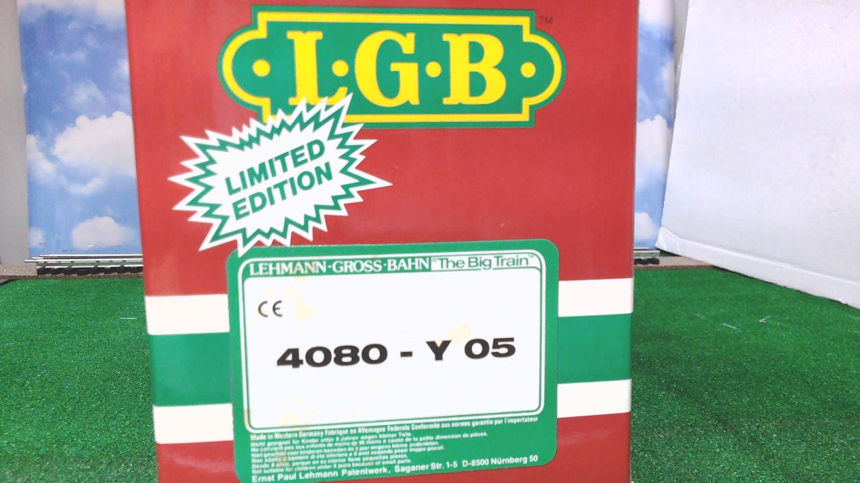 LGB 4080-Y-05: San Diego & Arizona Single Dome Tank Car