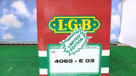 LGB 4065-E-03: Pennsylvania Bobber Caboose- Limited Edition
