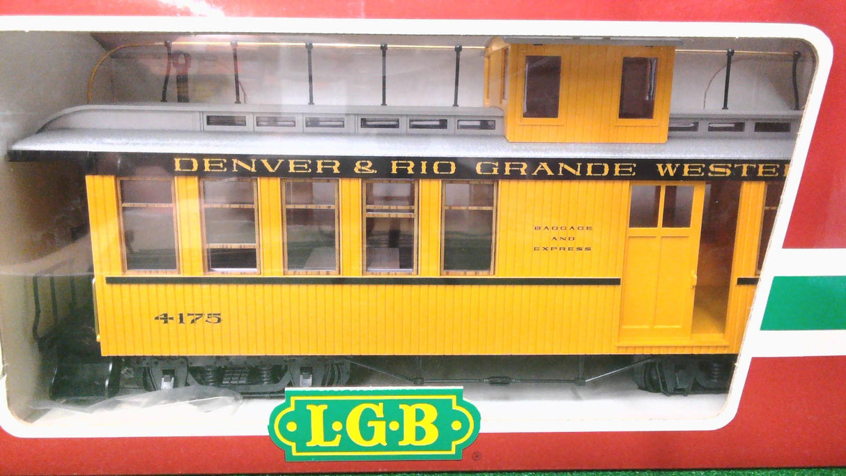 LGB 4175: Queen Mary Series D&RGW Drover's Caboose