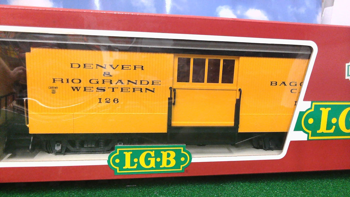 LGB 3084: Denver & Rio Grande Western Baggage Car