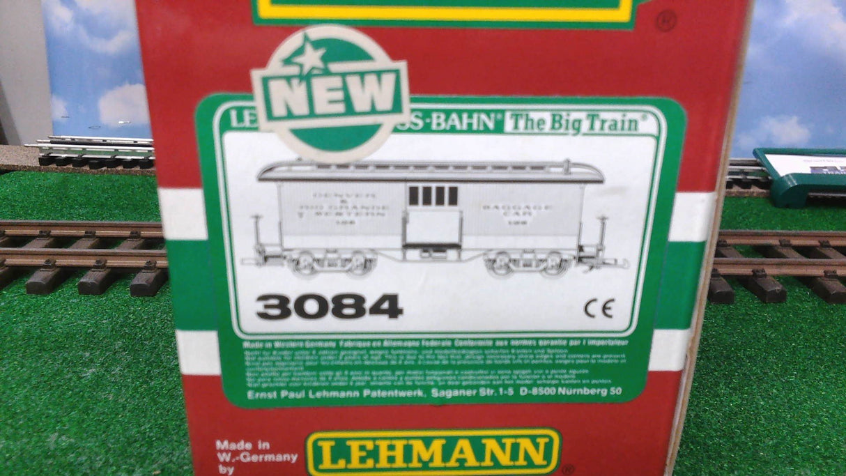 LGB 3084: Denver & Rio Grande Western Baggage Car