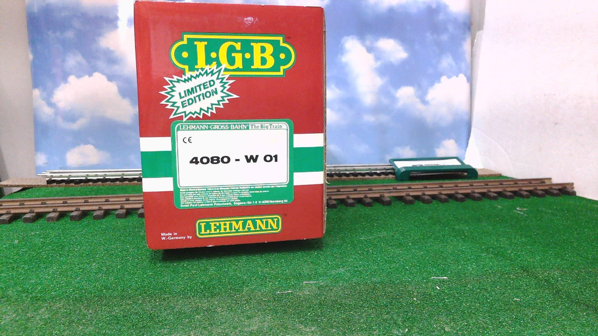 LGB 4080-W01: White Pass Single Dome Tank Car