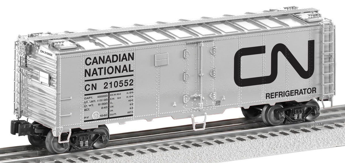 Lionel 6-17724 Canadian National Steel-sided Refrigerator Car #210552 ...