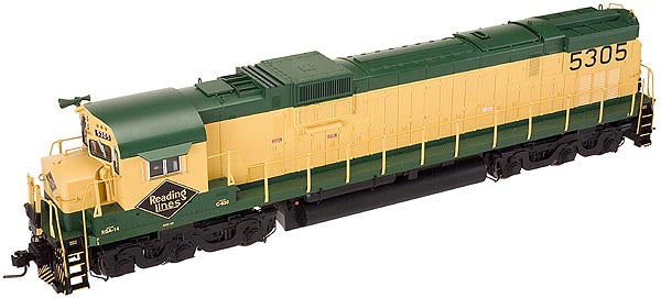 Atlas #1323 Reading C630 Powered Locomotive TMCC (3-Rail)