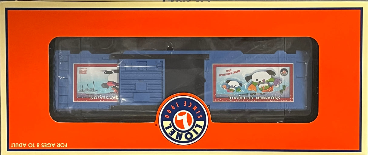 LIONEL 6-36253 2003 CHRISTMAS BOX CAR