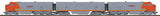 MTH Premier 20-2417-1: Santa Fe C-Liner ABA Diesel Engine Set With Proto-Sound 2.0