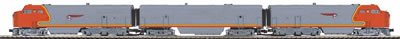 MTH Premier 20-2417-1: Santa Fe C-Liner ABA Diesel Engine Set With Proto-Sound 2.0