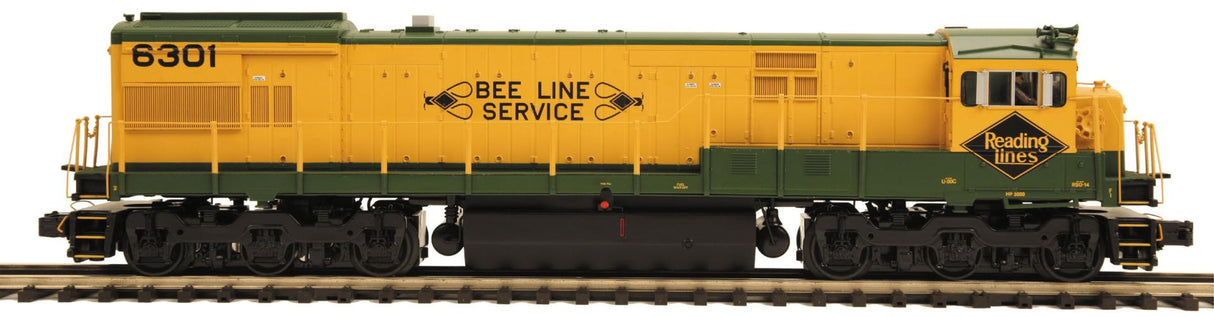 MTH 20-2780-1 Reading O Scale Premier GE U30C Diesel Engine w/Proto-Soundr 2.0 (Hi-Rail Wheels)