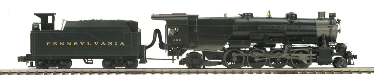 MTH 20-3180-1 Pennsylvania O Scale Premier 2-8-2 L-1 Mikado Steam Engine w/Proto-Sound 2.0 (Hi-Rail Wheels)