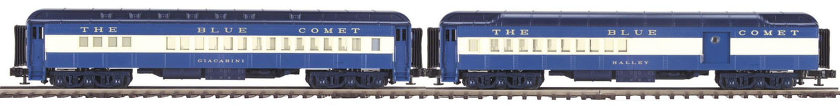 MTH 20-4121 Jersey Central O Scale Premier 2-Car 70' Madison Comb/Din Passenger Set