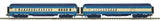 MTH 20-4182 Jersey Central O Scale Premier 2-Car 70' Madison Comb/Din Passenger Set