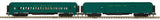 MTH 20-4497 Jersey Central O Scale Premier 2-Car 70' Madison Baggage/Coach Passenger Set