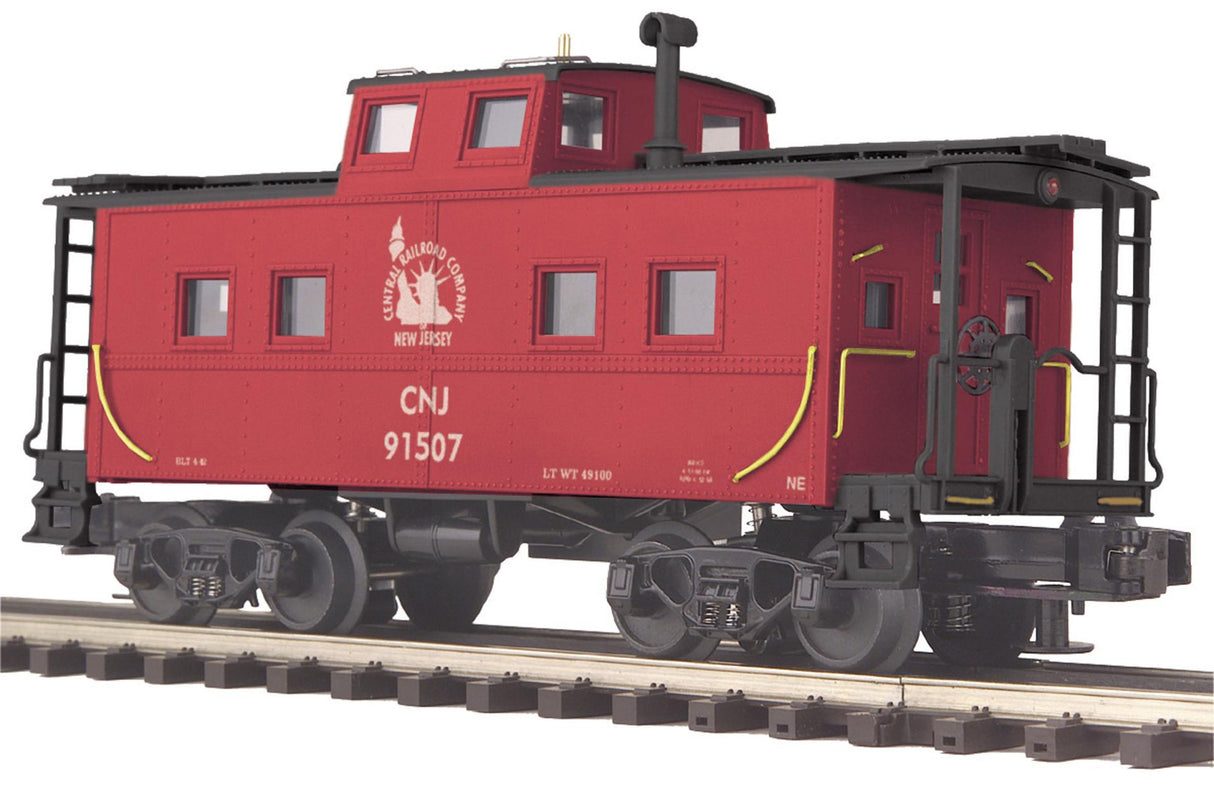 MTH 20-91127 Jersey Central Steel Caboose - Center Cupola