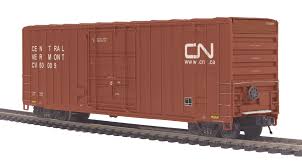 MTH Premier 20-93333: Canadian National/Central Vermont 50' High Cube Box Car (#50016)&nbsp;