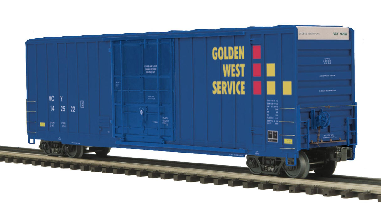 MTH 20-93416 Golden West Services 50' High Cube Box Car 2-Car Set