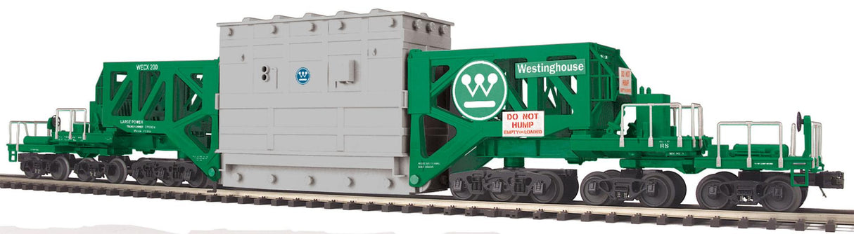 MTH Electric Trains 20-95155 WESTINGHOUSE #201 Schnabel Flatcar