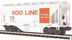 MTH 20-97478: SOO Line (#70589) 2-Bay Centerflow Hopper