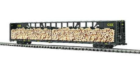 MTH 20-98211 CSX O Scale Premier Center Beam Flat Car