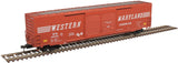 Atlas 1657 HO Wetsern Maryland ACF 60' Auto Parts Car