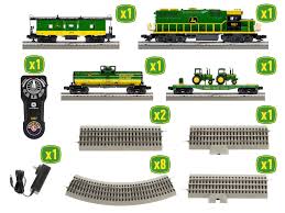 Lionel 2123040: John Deere GP38 Freight LionChief Set