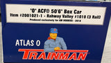 ATLAS TRAINMAN #2001021-1 RAHWAY VALLEY #1010 BOX CAR
