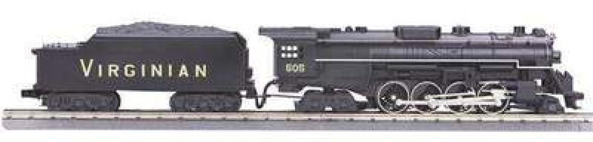 MTH Virginian 2-8-4 Berkshire Steam Engine w/Loco-Sound 30-1177-0