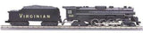 MTH Virginian 2-8-4 Berkshire Steam Engine w/Loco-Sound 30-1177-0
