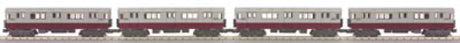 MTH 30-2373-0 Metropolitan Transportation Authority R-12 4-Car Subway Set w/Loco-Sound