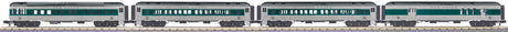 MTH 30-69130 New Haven O Gauge RailKing 4-Car 60' Madison Passenger Set