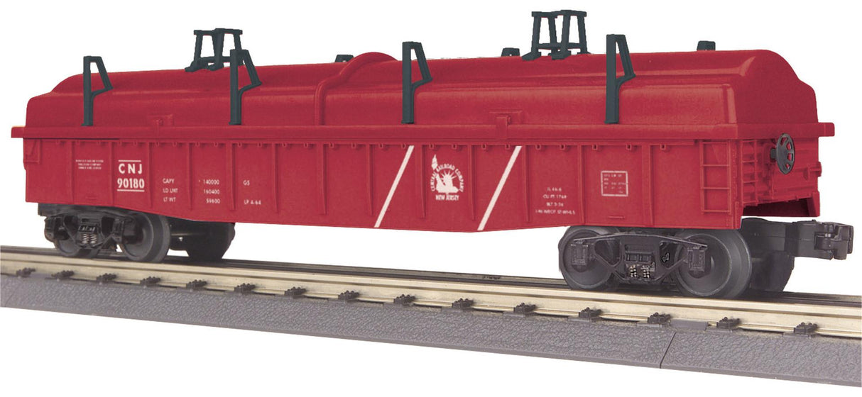 MTH 30-72006 Jersey Central O Gauge RailKing Gondola Car w/Cover
