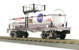 MTH 30-73320 NASA LN2 O Gauge RailKing Smoking Tank Car