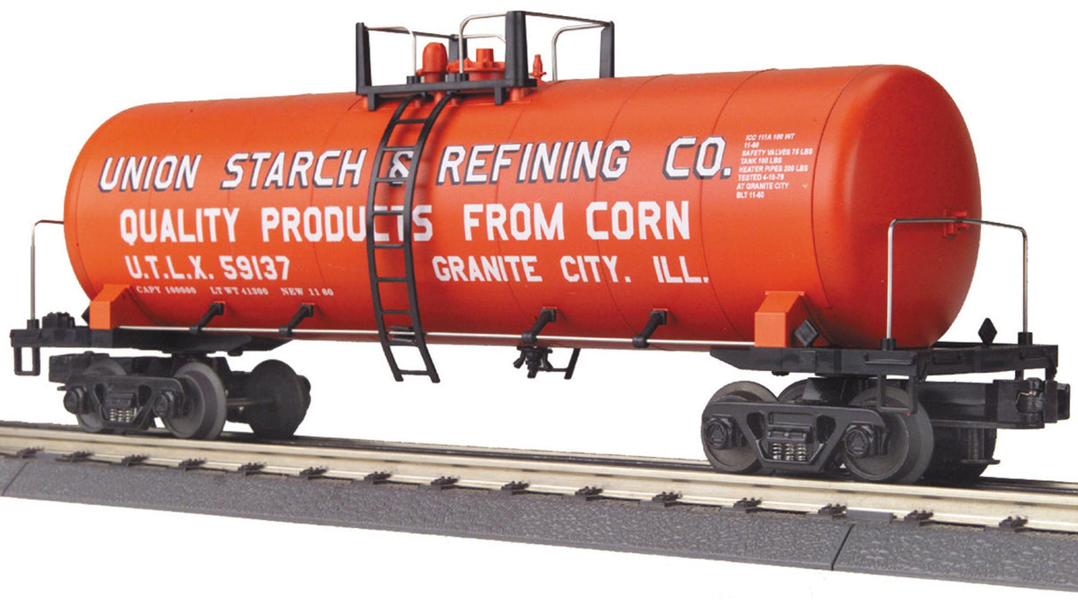 MTH 30-7348 Union Starch O Gauge RailKing Modern Tank Car