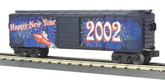 MTH RailKing 30-7490: 2002 New Years Eve Box Car