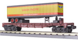 MTH Union Pacific O Gauge RailKing Flat Car 30-7632