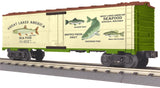 MTH 30-78047 Great Lakes Seafood O Gauge RailKing Modern Reefer Car