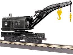 MTH RailKing 30-79383: Jersey Central System Operating Crane Car