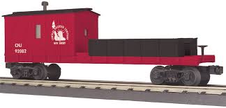 MTH RailKing 30-79387: Jersey Central Crane Tender Car