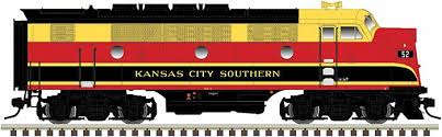 Atlas 30136003: Kansas City Southern EMD F3A Phase 1 #52D w/RailSounds &amp; TMCC