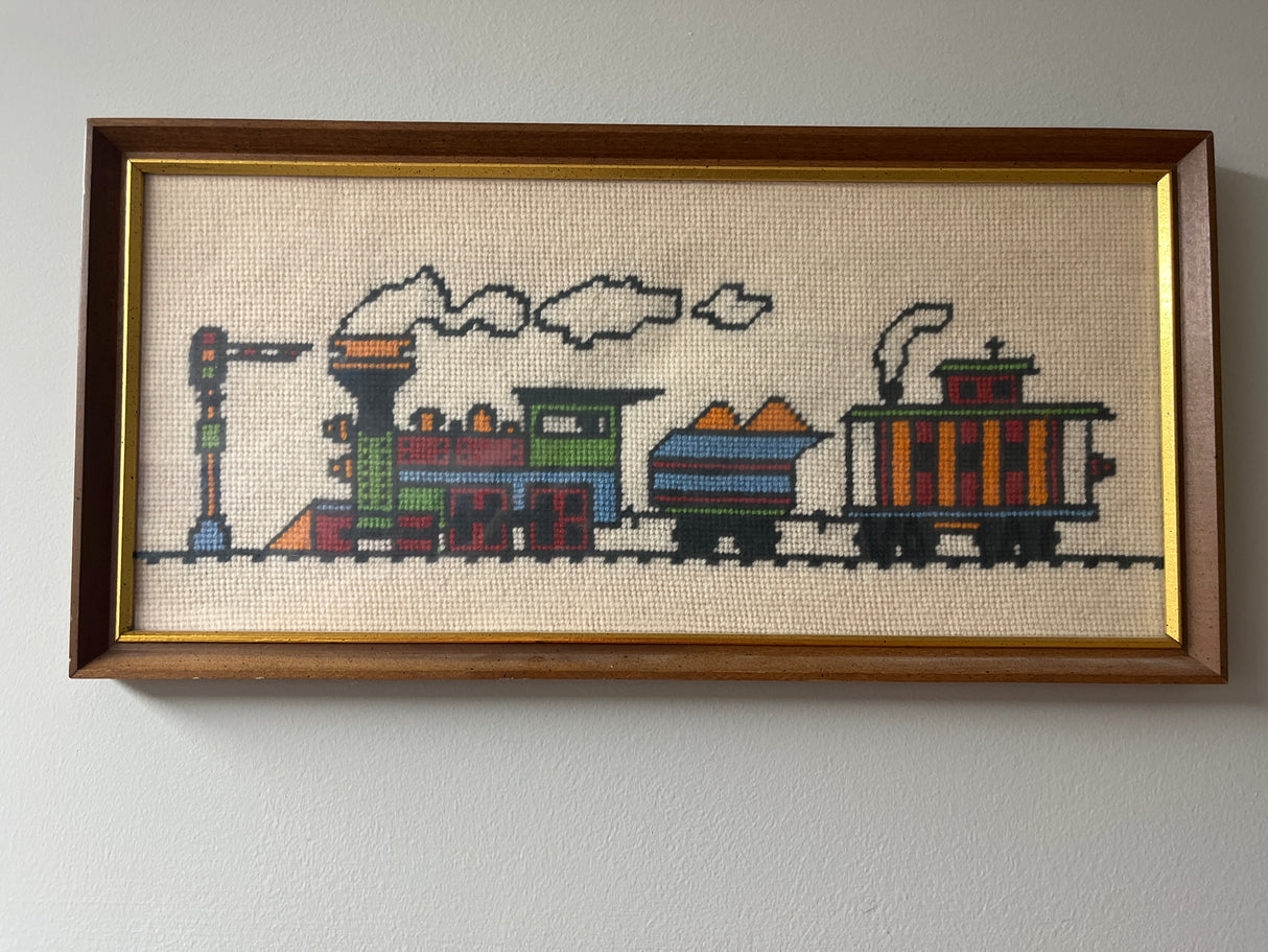 HAND MADE TRAIN TAPESTRY 5