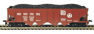 Atlas #6782 Pennsylvania War Logo H21a Hopper Car Set (3-rail)